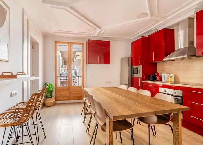شقة The Collection - Paseo De Gracia 5bd And 3bth For 10 With Terrace *