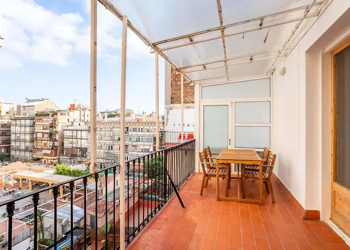 شقة The Collection - Paseo De Gracia 5bd And 3bth For 10 With Terrace *