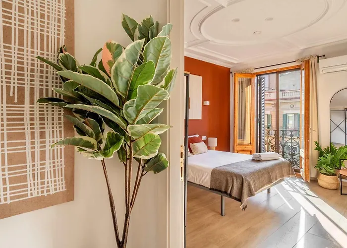 شقة The Collection - Paseo De Gracia 5bd And 3bth For 10 With Terrace